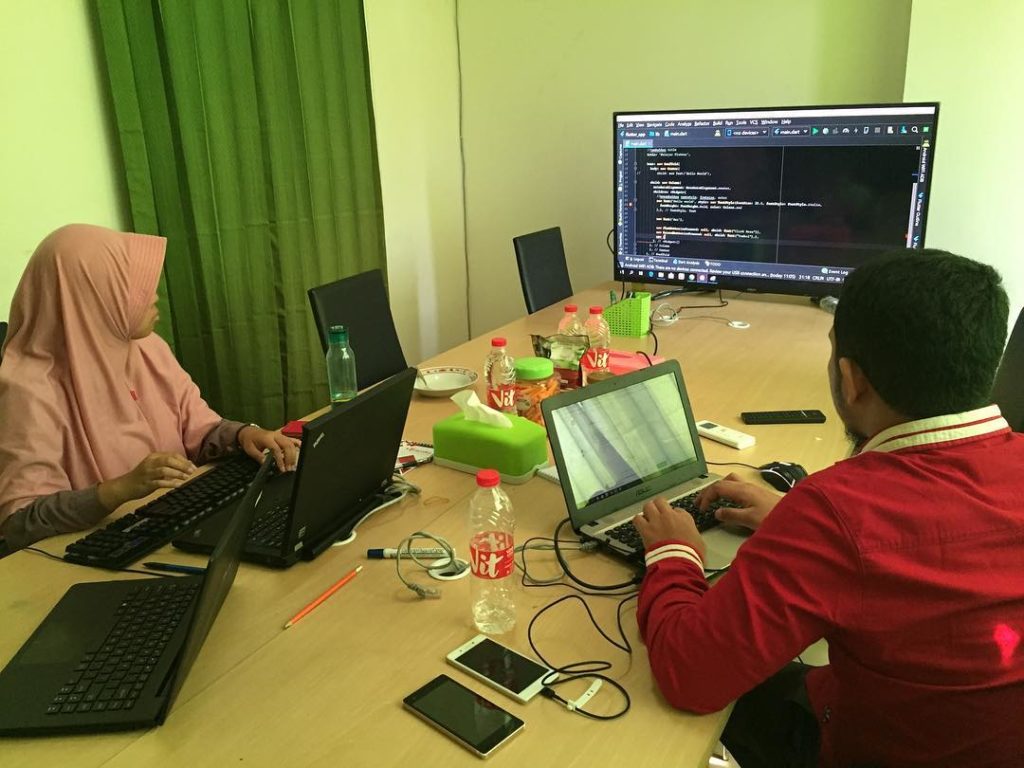 training flutter basic