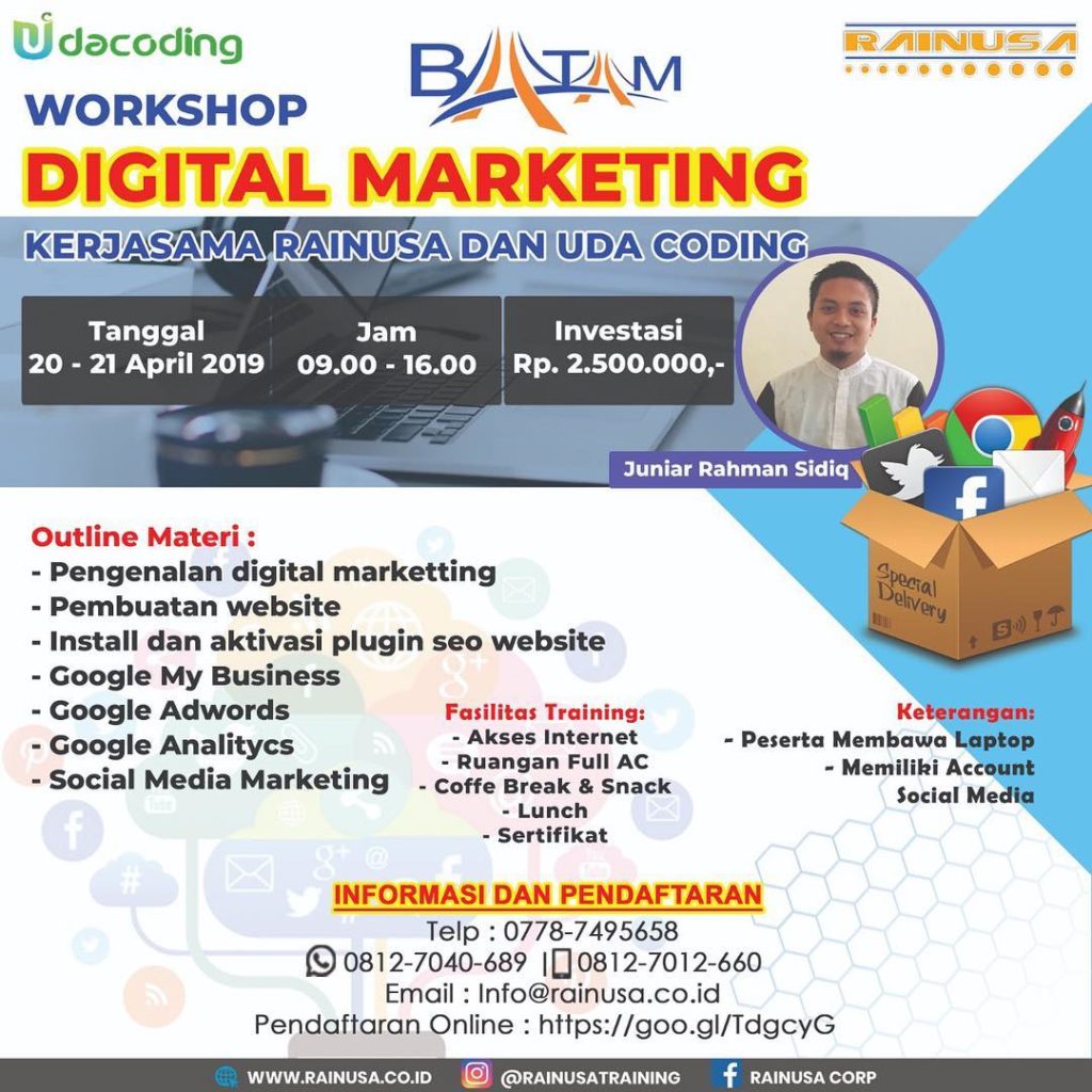 training digital marketing