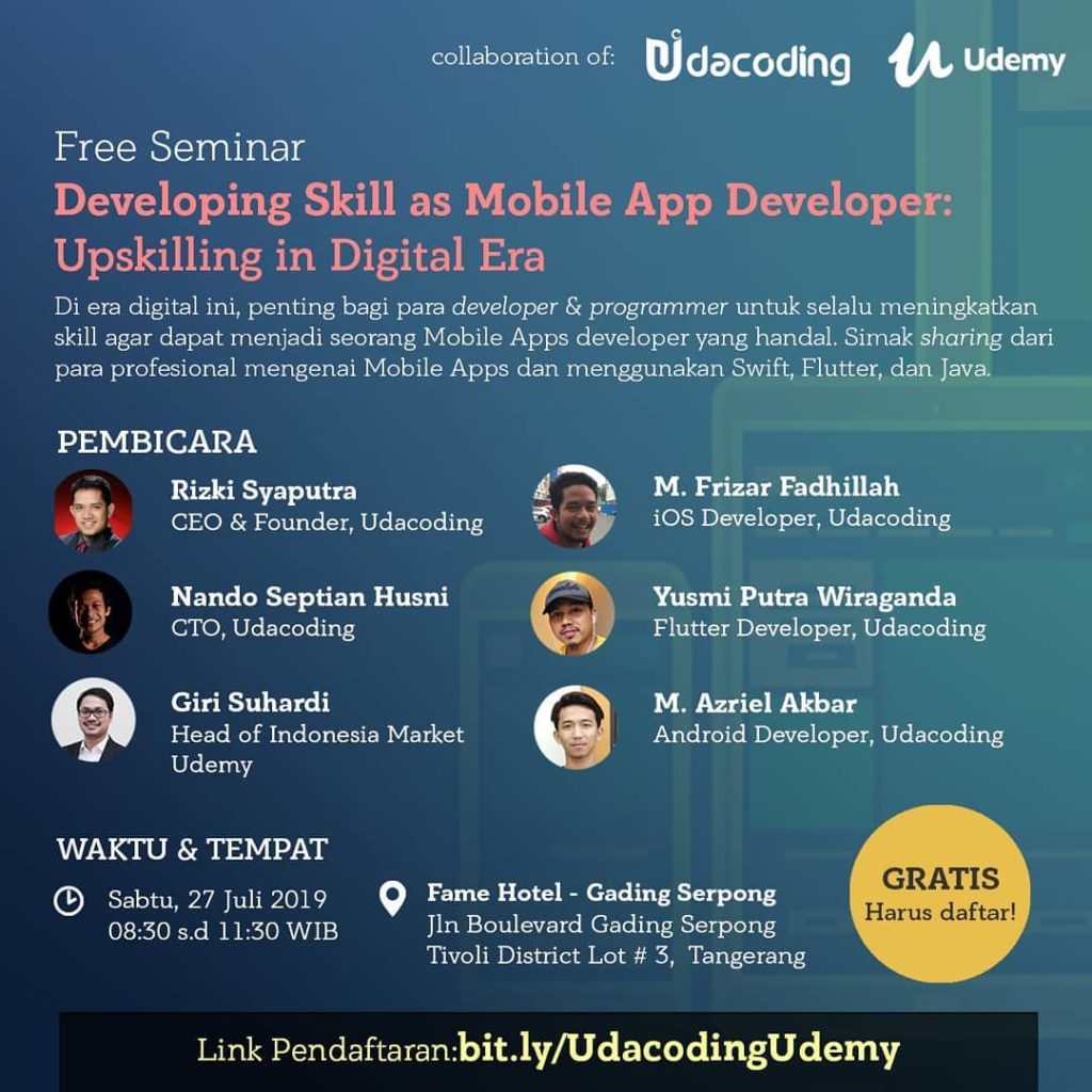 Seminar Kolaborasi Udacoding - Udemy