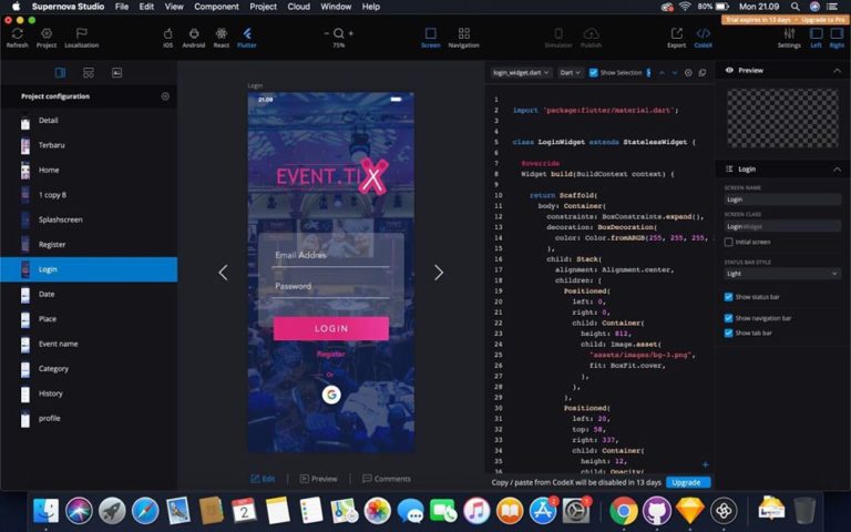 tutorial flutter