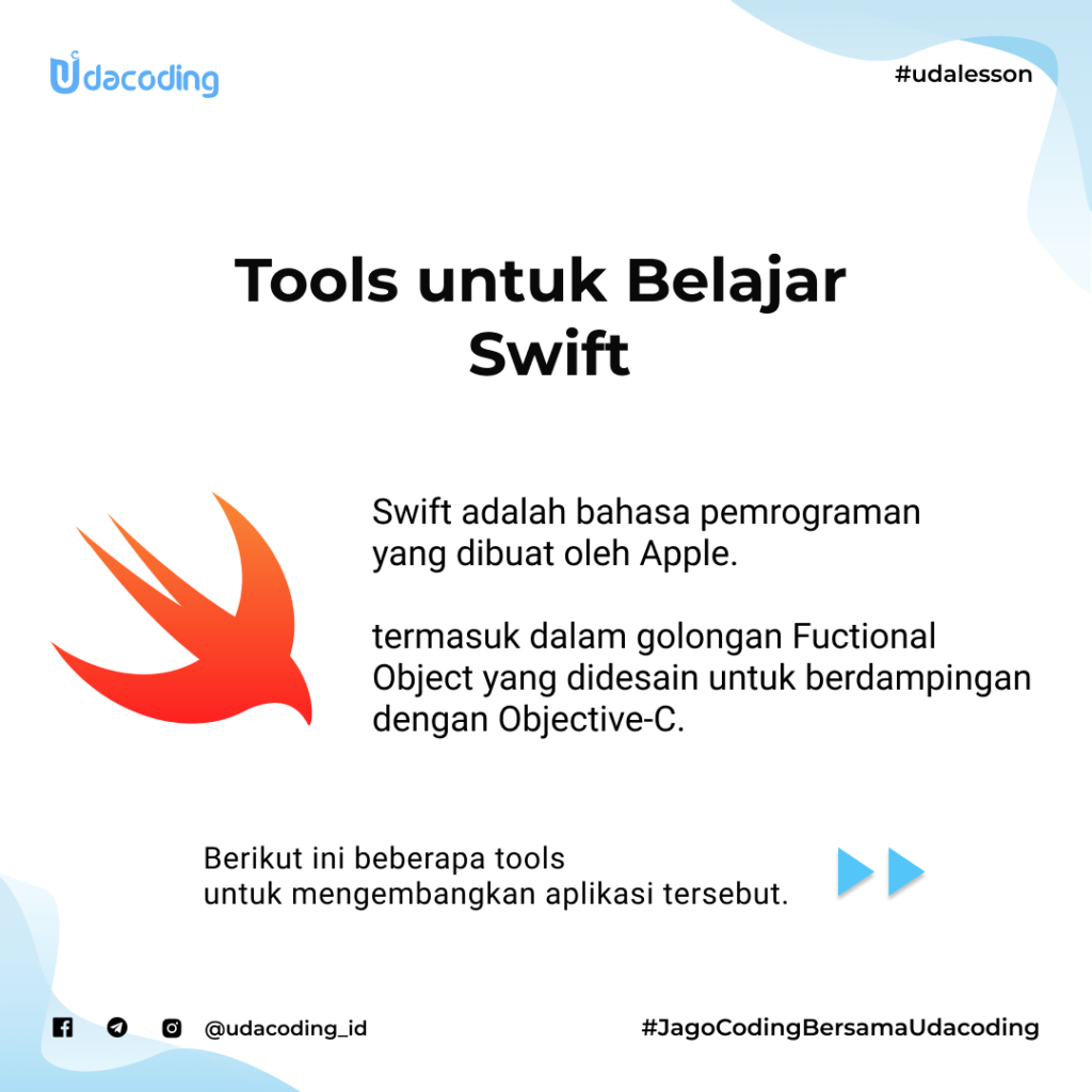 Tools untuk belajar swift