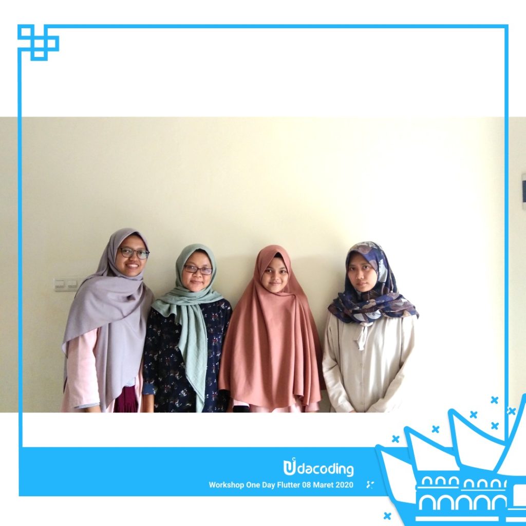 one day with flutter tangerang