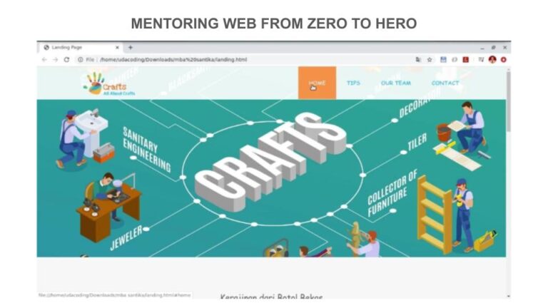Mentoring Web Development