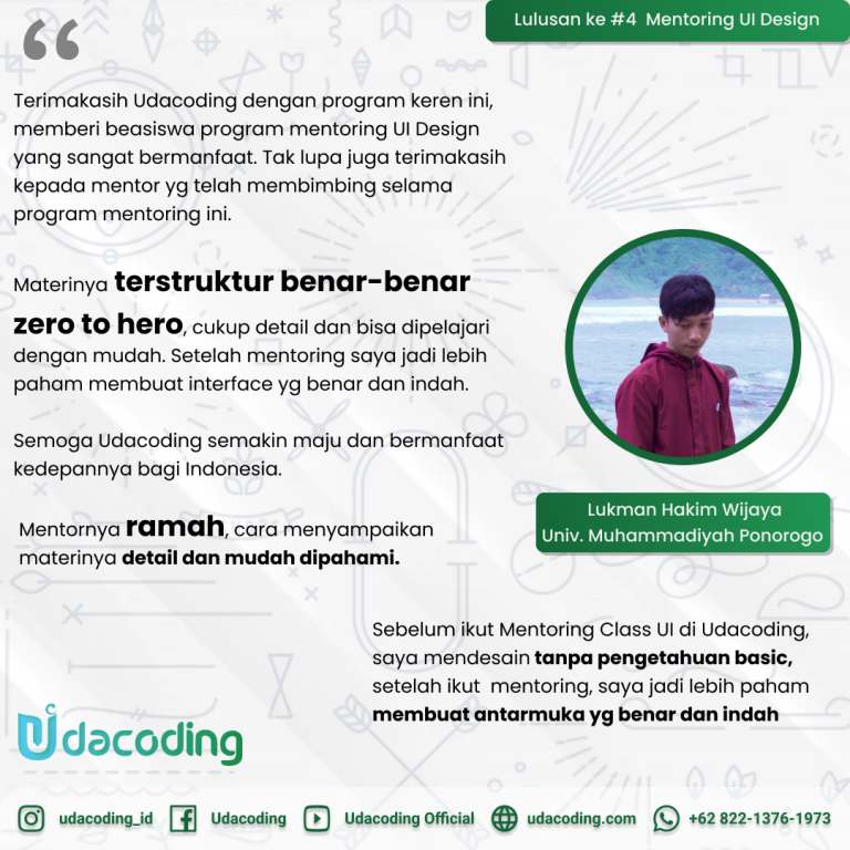 Mentoring UI Design