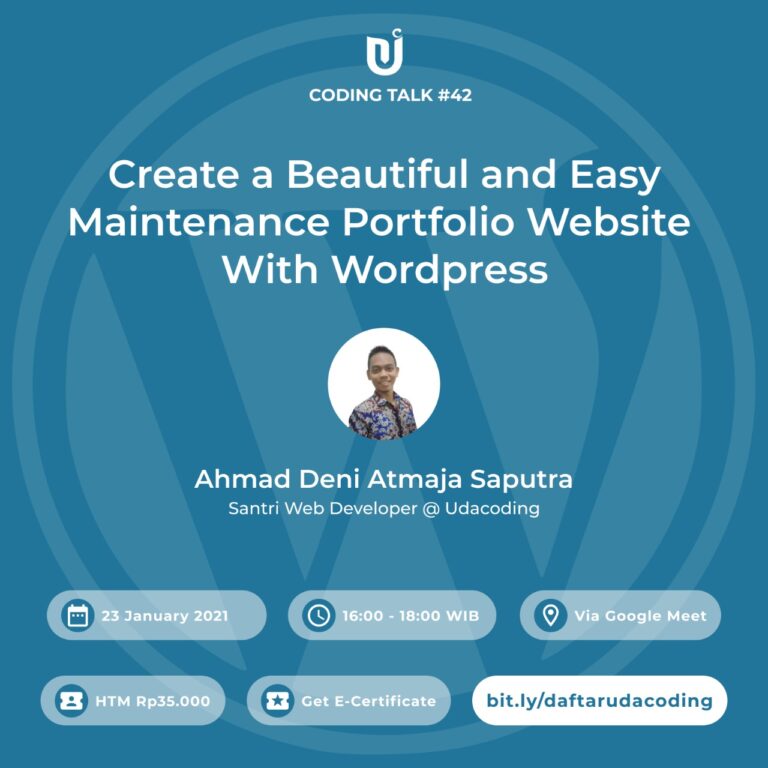 Membuat Website Portofolio dengan Wordpress