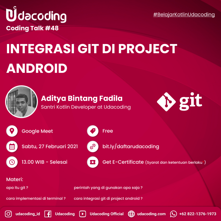 Intergrasi GIT di Project Android