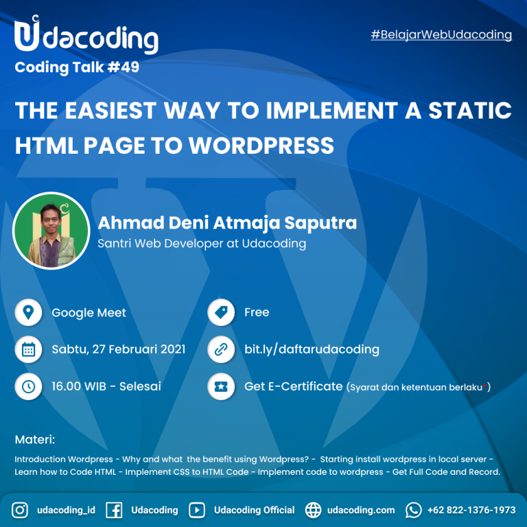 The Easiest Way to Implement a Static HTML Page to Wordpress