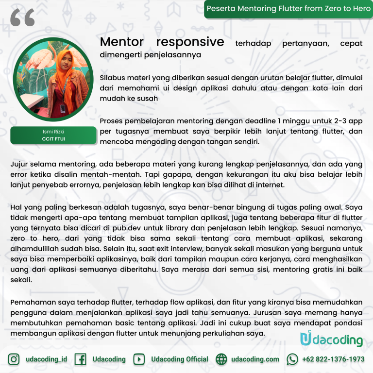 Udacoding Mentoring