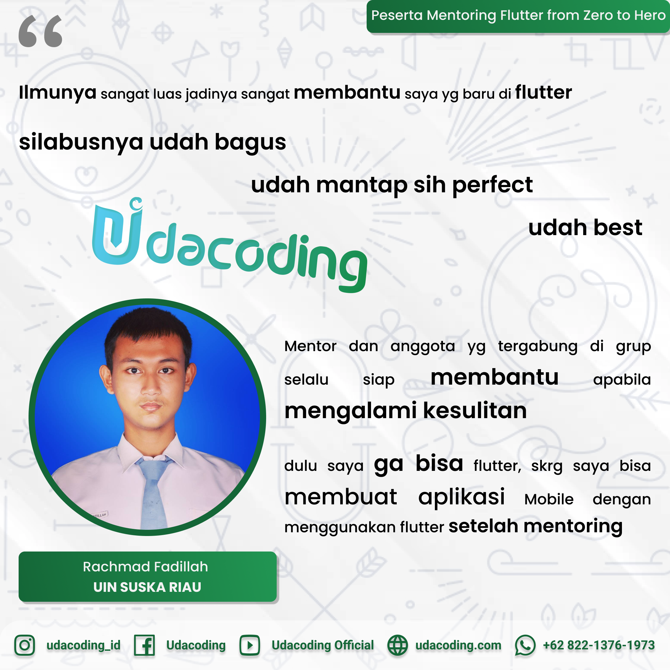 Mentoring Udacoding
