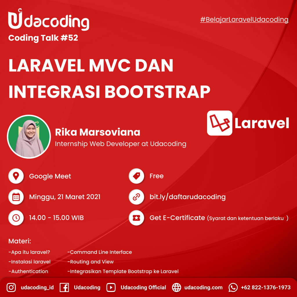 Laravel MVC dan Integrasi Bootstrap