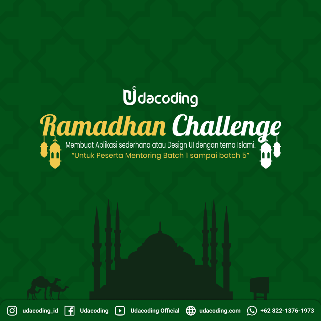 UDACODING RAMADHAN CHALLENGE