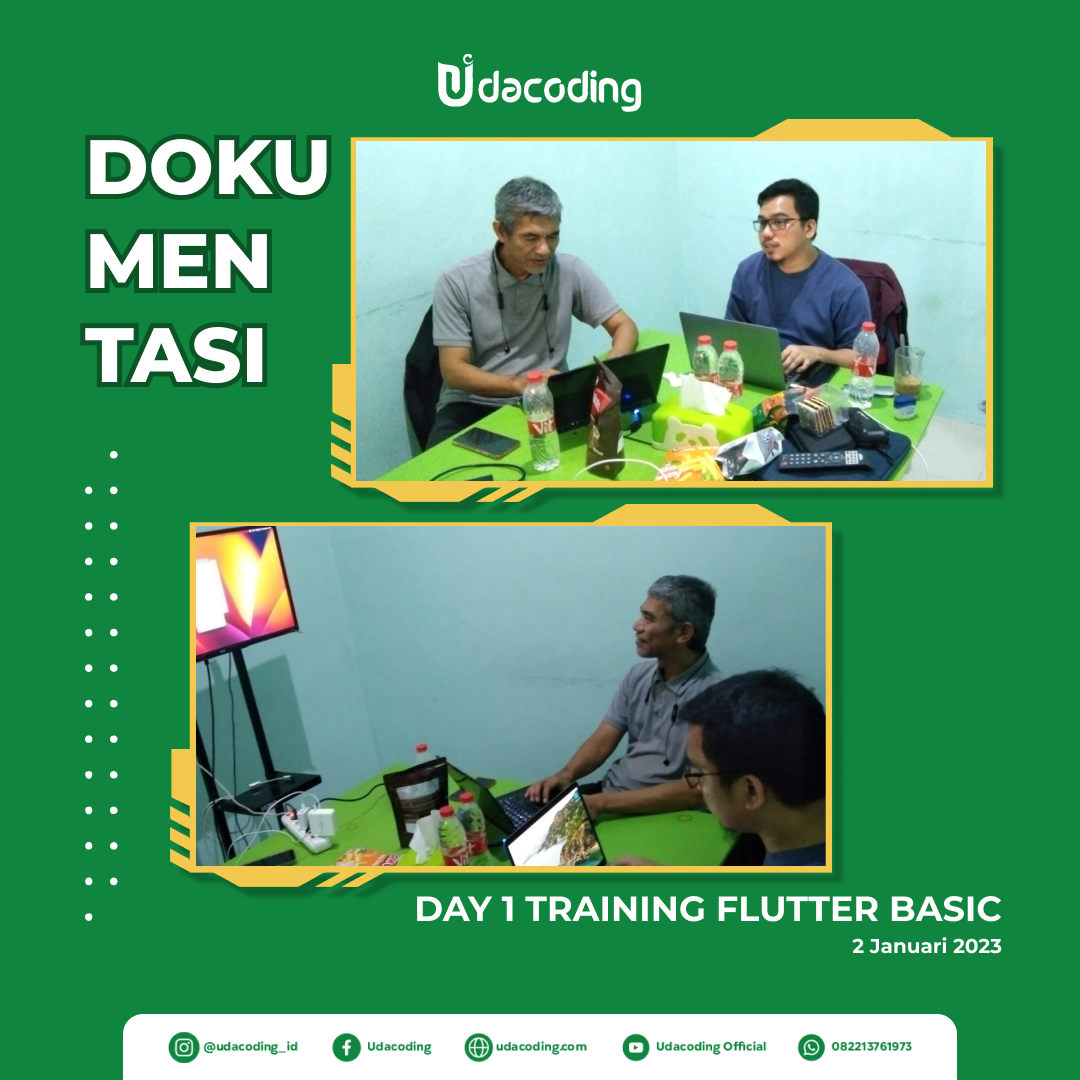 Dokumentasi #Januari Training Flutter Basic – UDACODING